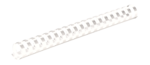 Plastic Combs - Round Back, 3/4", 150 sheets, White, 25 pk__52374 RF.png